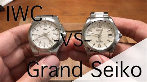 iwc vs grand seiko|The Most Affordable Watch from 10 Famously Expensive Brands.